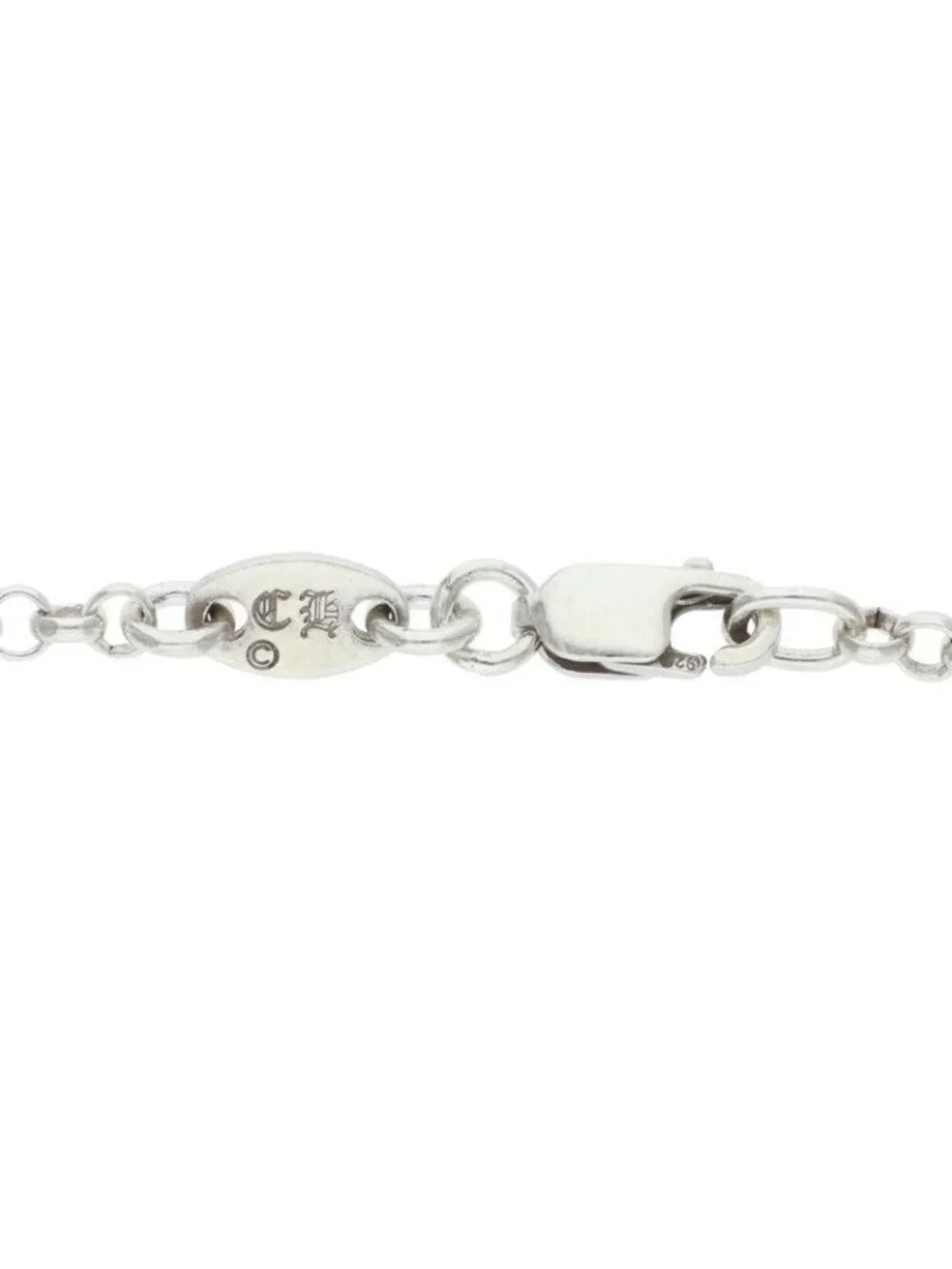 Chrome Hearts Neckchain Roll Chain Silver Necklace